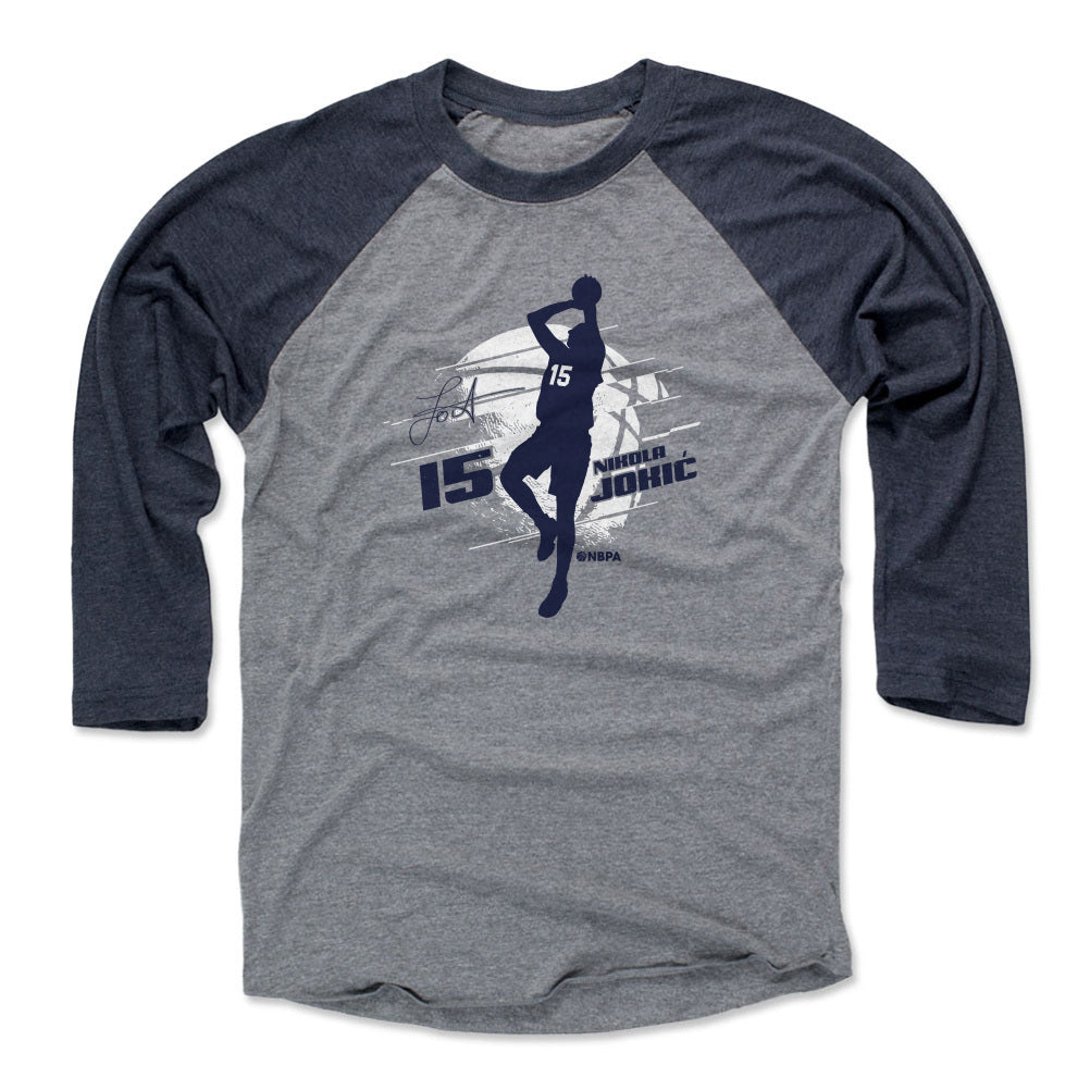 Nikola Jokic Men's Baseball T-Shirt | 500 LEVEL