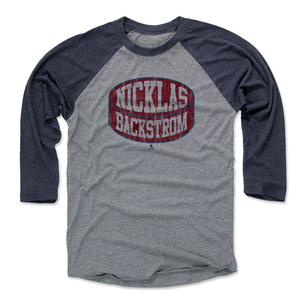 Nicklas Backstrom Men's Baseball T-Shirt | 500 LEVEL