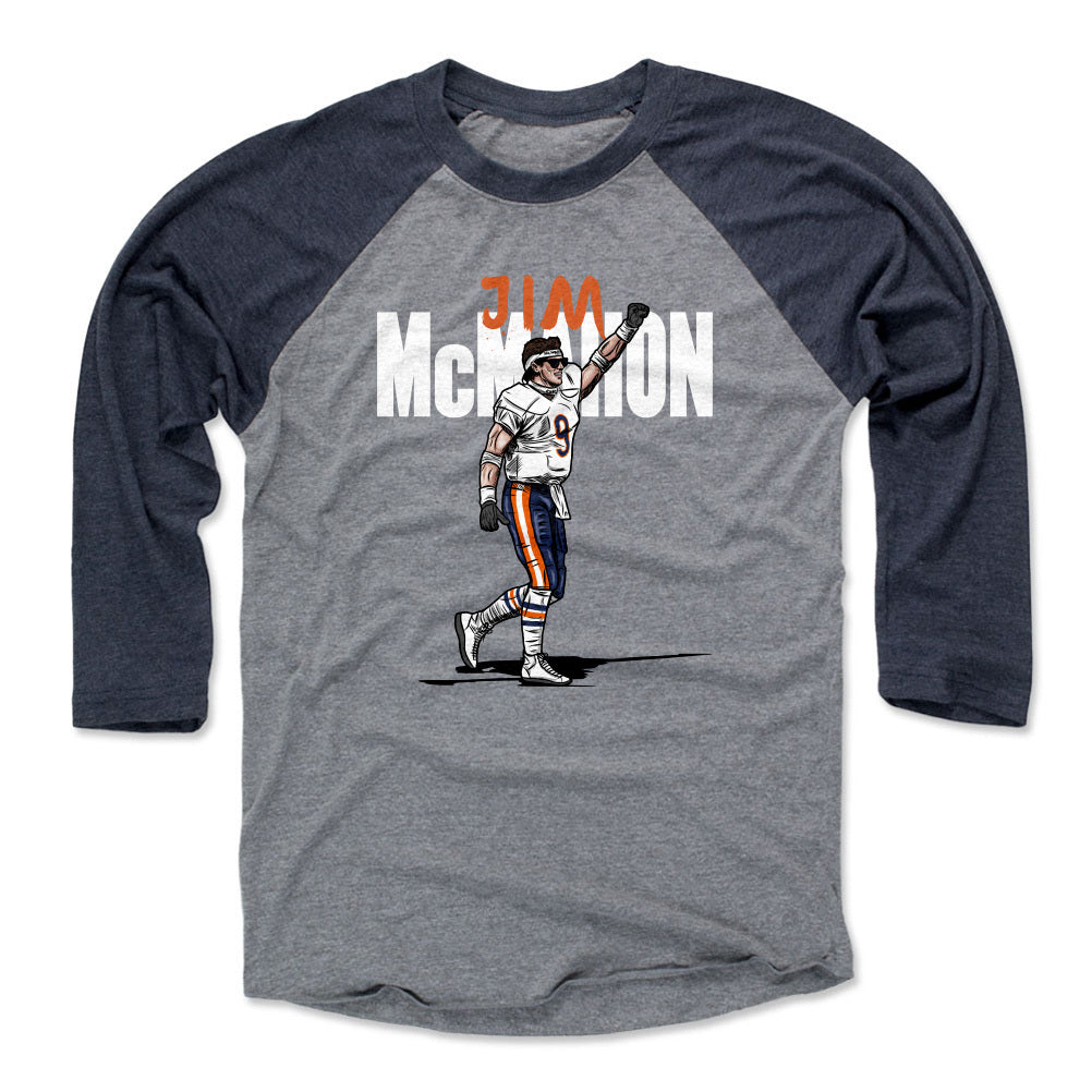 Jim McMahon Men's Baseball T-Shirt | 500 LEVEL