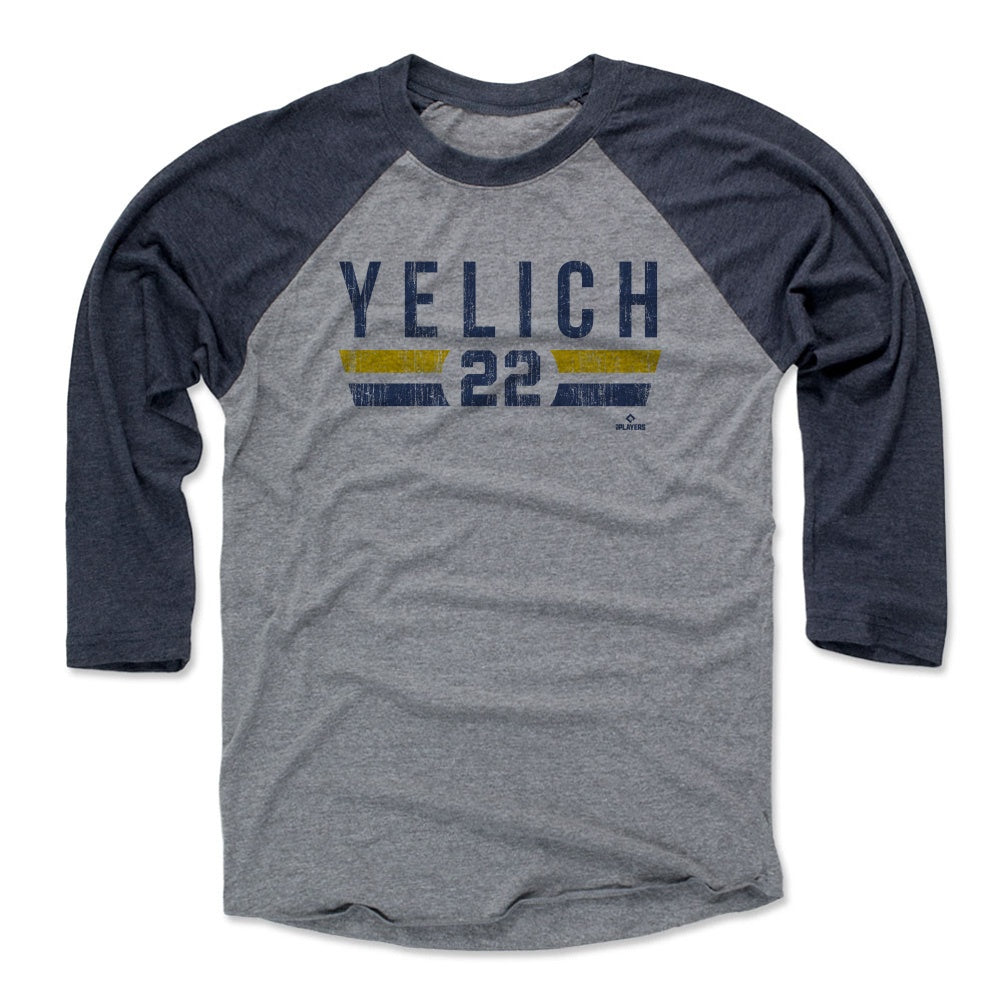 Christian Yelich Men's Baseball T-Shirt | 500 LEVEL