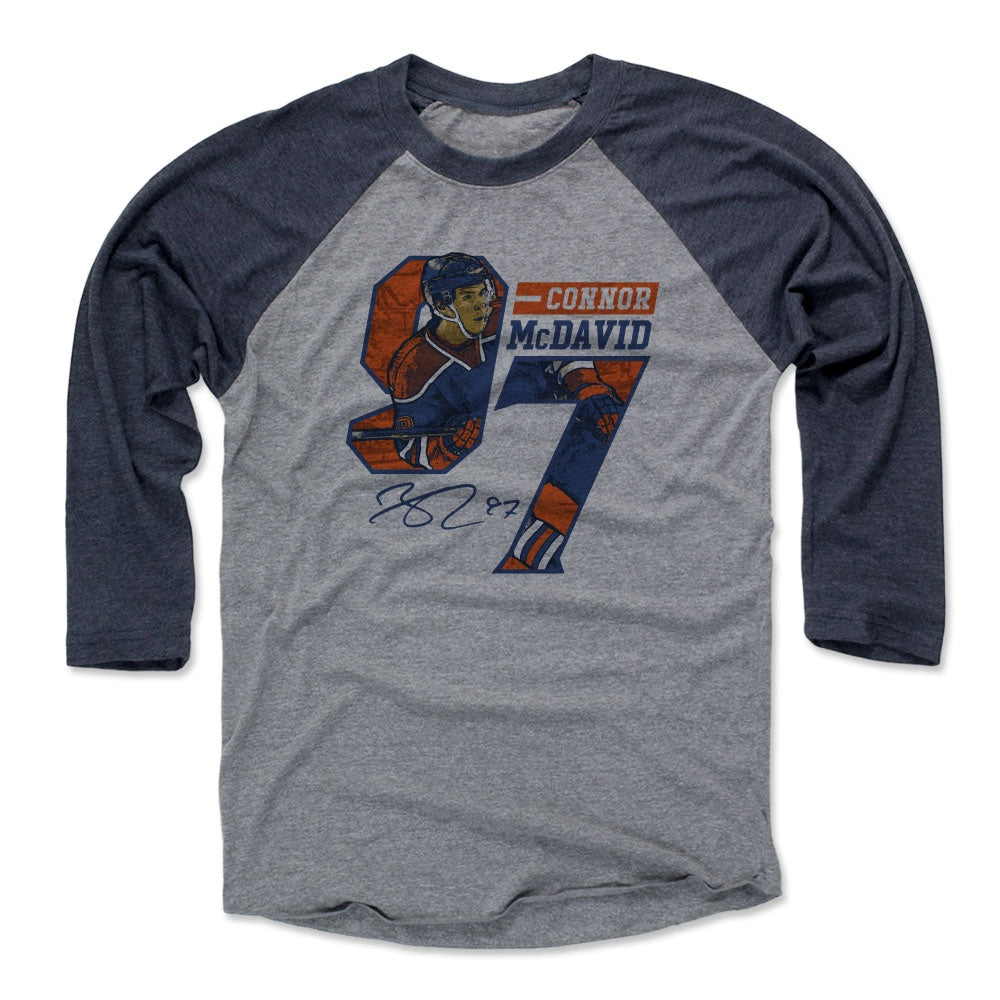 Connor McDavid Men's Baseball T-Shirt | 500 LEVEL