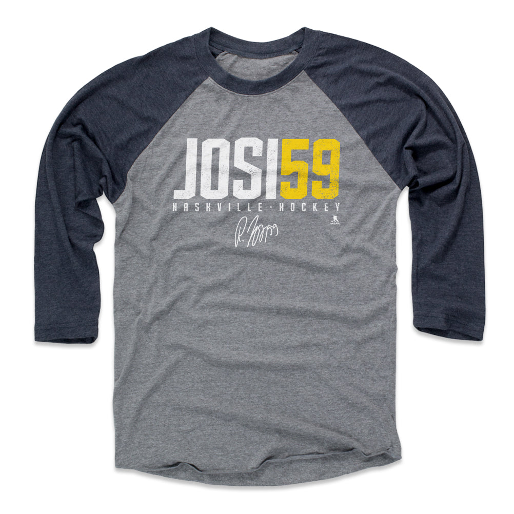 Roman Josi Men's Baseball T-Shirt | 500 LEVEL