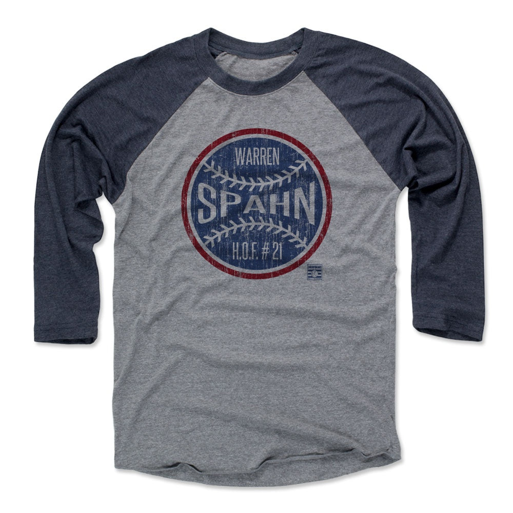 Warren Spahn Men's Baseball T-Shirt | 500 LEVEL