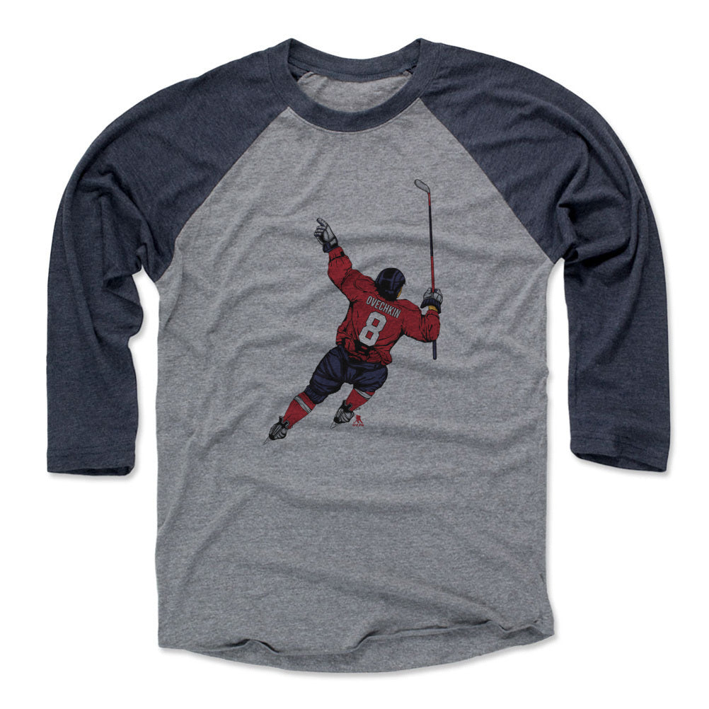 Alex Ovechkin Men's Baseball T-Shirt | 500 LEVEL