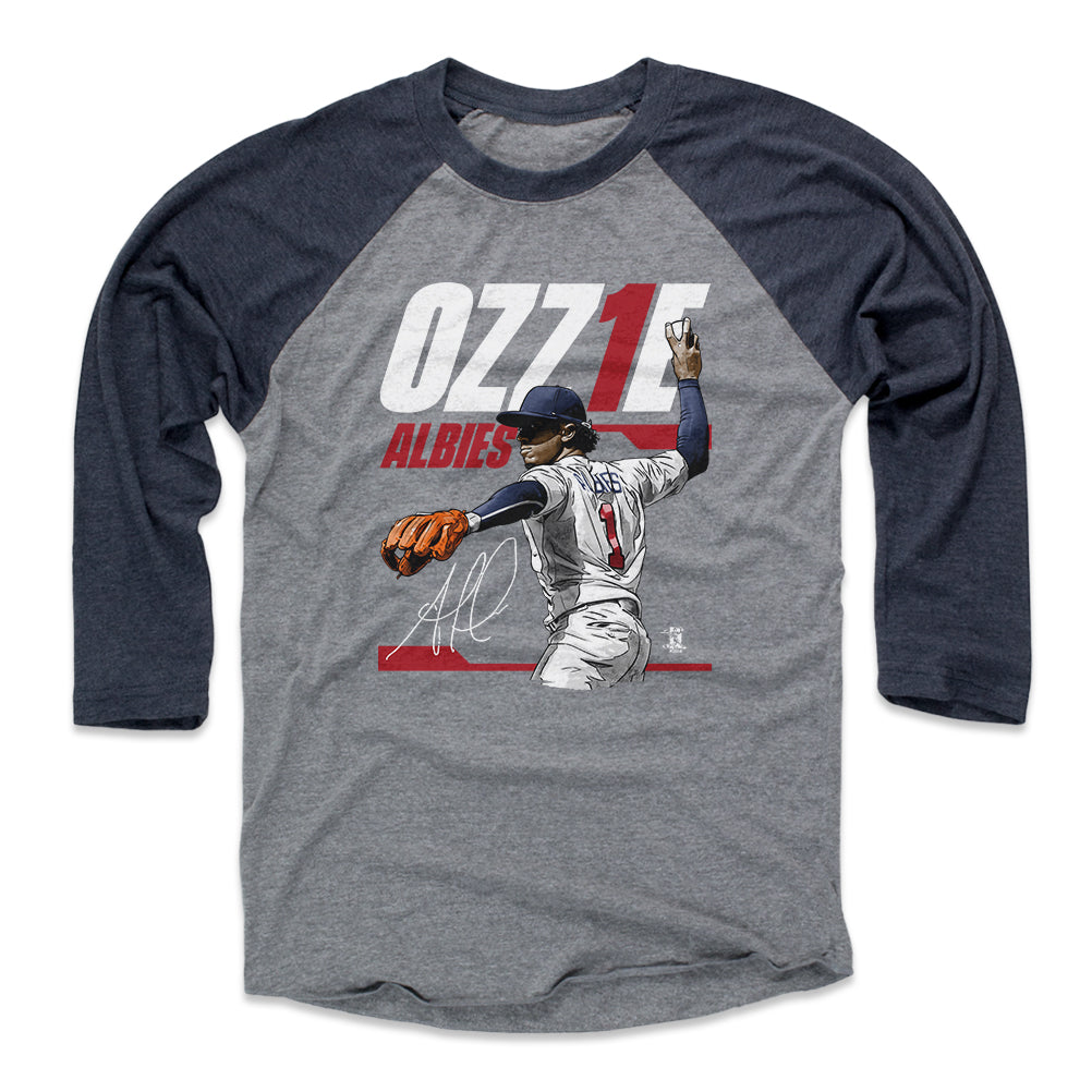 Ozzie Albies Men's Baseball T-Shirt | 500 LEVEL