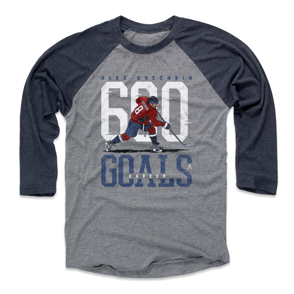 Alex Ovechkin Men's Baseball T-Shirt | 500 LEVEL
