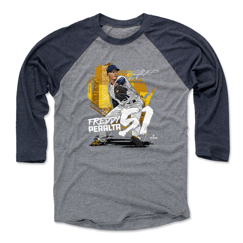 Freddy Peralta Men's Baseball T-Shirt | 500 LEVEL