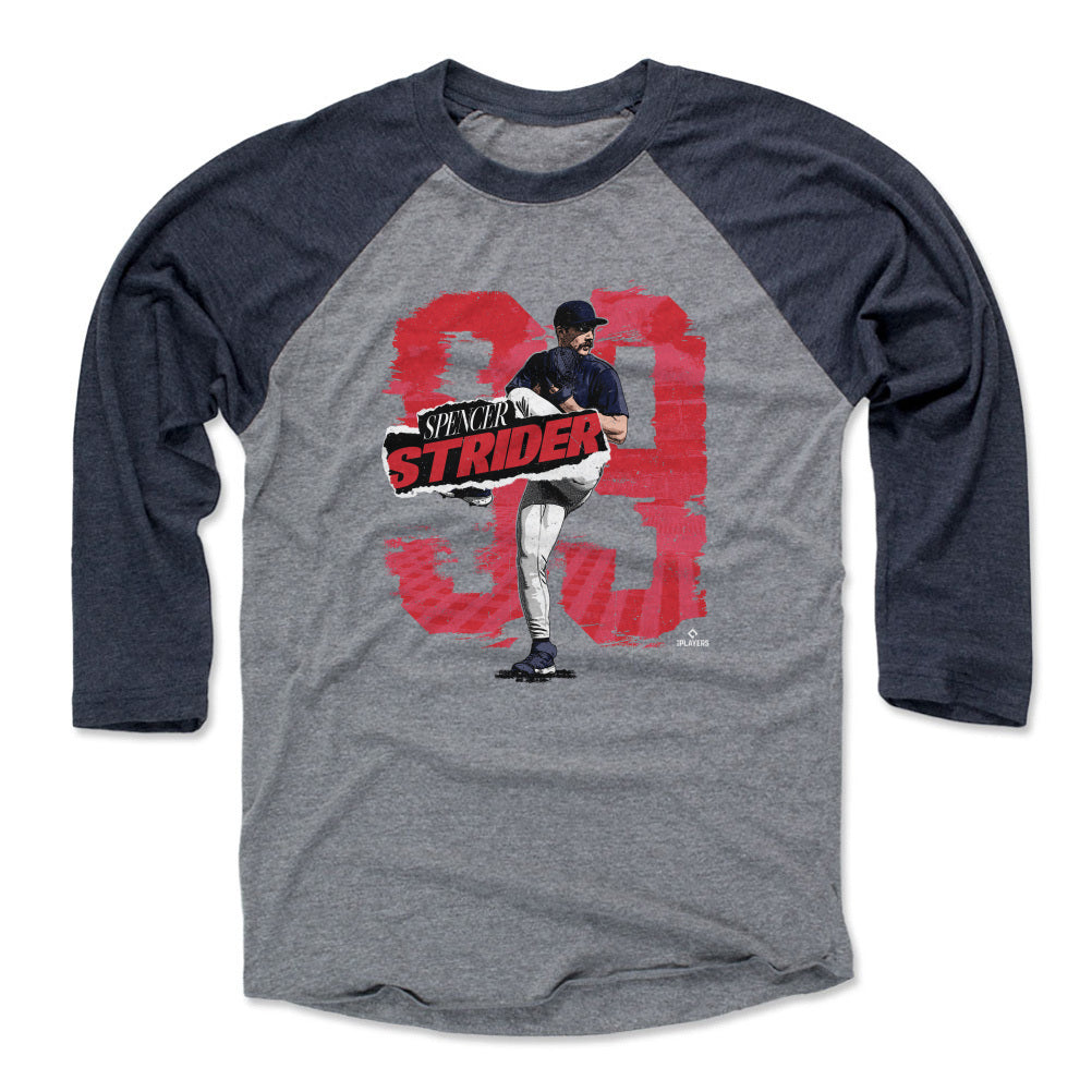 Spencer Strider Men's Baseball T-Shirt | 500 LEVEL