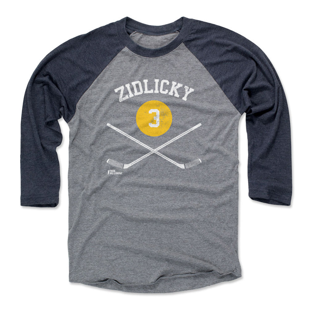 Marek Zidlicky Men's Baseball T-Shirt | 500 LEVEL