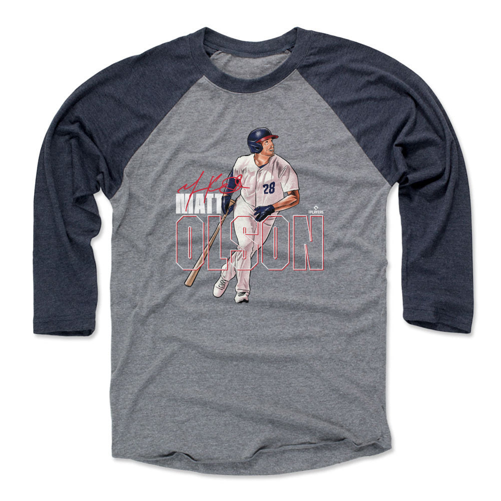 Matt Olson Men's Baseball T-Shirt | 500 LEVEL