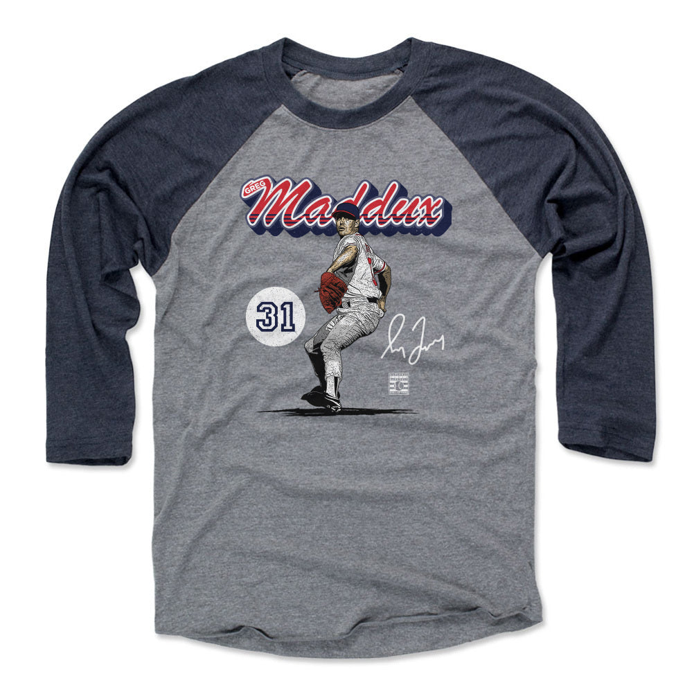 Greg Maddux Men's Baseball T-Shirt | 500 LEVEL