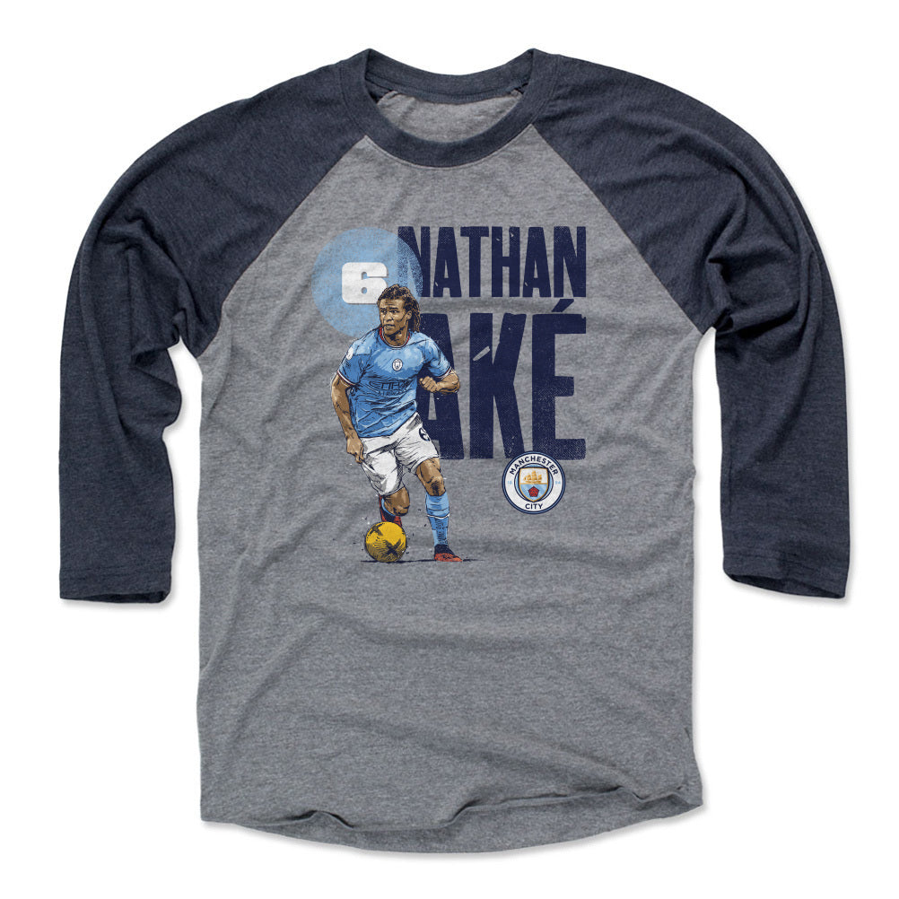 Nathan Ake Men's Baseball T-Shirt | 500 LEVEL