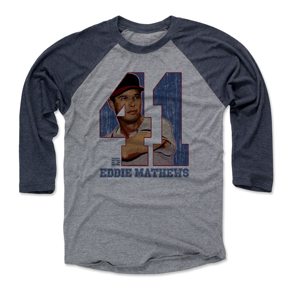 Eddie Mathews Men's Baseball T-Shirt | 500 LEVEL