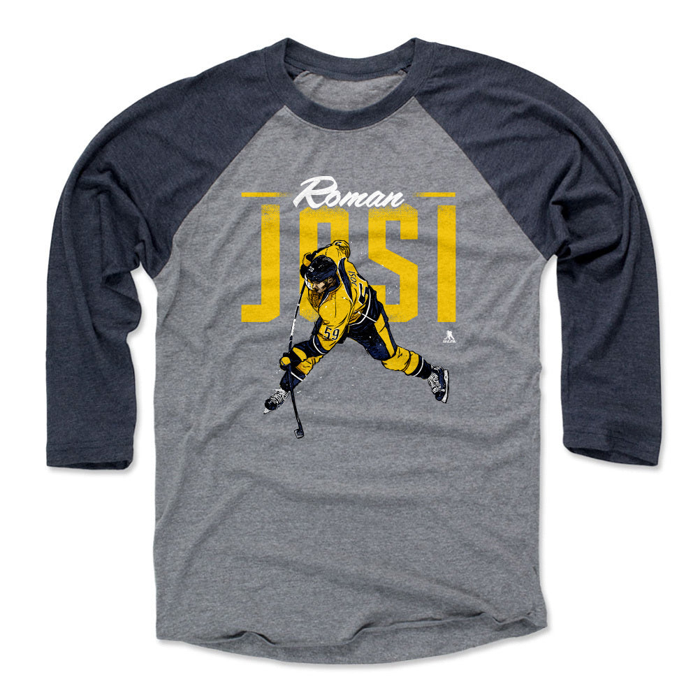 Roman Josi Men's Baseball T-Shirt | 500 LEVEL