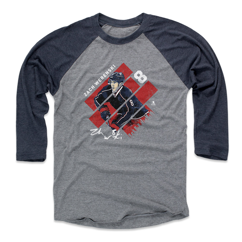 Zach Werenski Men's Baseball T-Shirt | 500 LEVEL