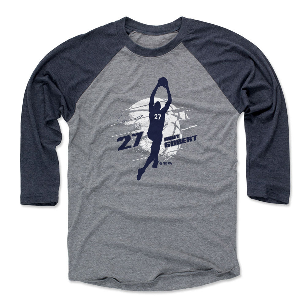 Rudy Gobert Men's Baseball T-Shirt | 500 LEVEL