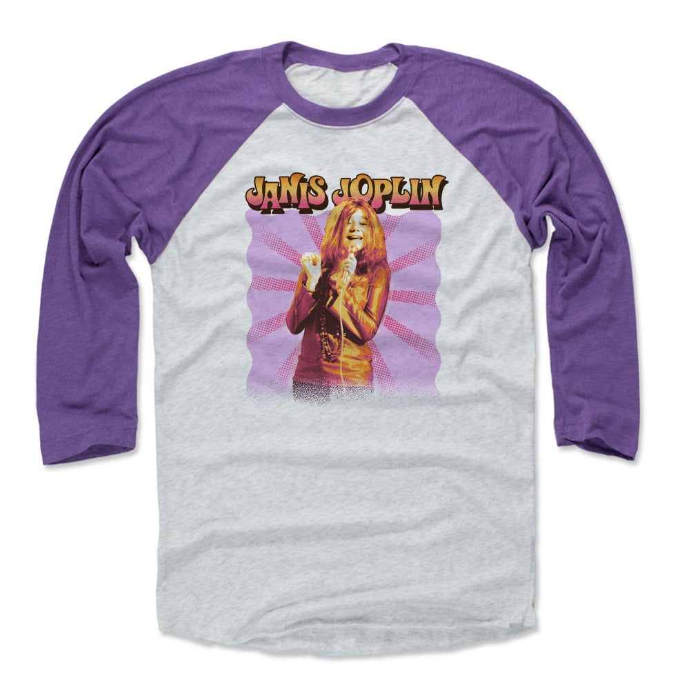 Janis Joplin Men's Baseball T-Shirt | 500 LEVEL