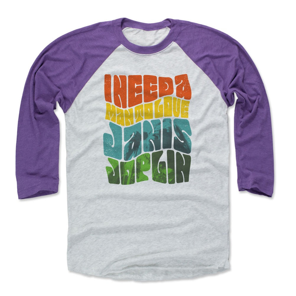 Janis Joplin Men's Baseball T-Shirt | 500 LEVEL