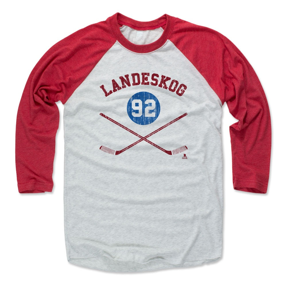 Gabriel Landeskog Men's Baseball T-Shirt | 500 LEVEL