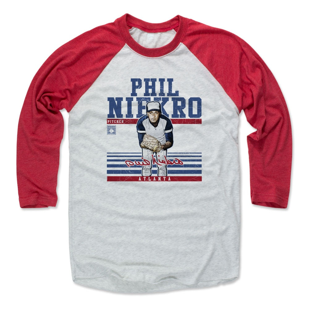 Phil Niekro Men's Baseball T-Shirt | 500 LEVEL