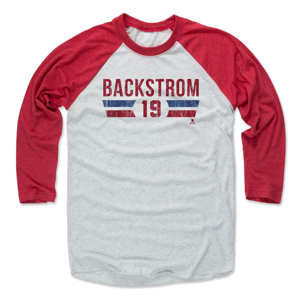 Nicklas Backstrom Men's Baseball T-Shirt | 500 LEVEL