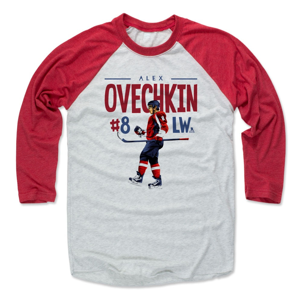 Alex Ovechkin Men's Baseball T-Shirt | 500 LEVEL