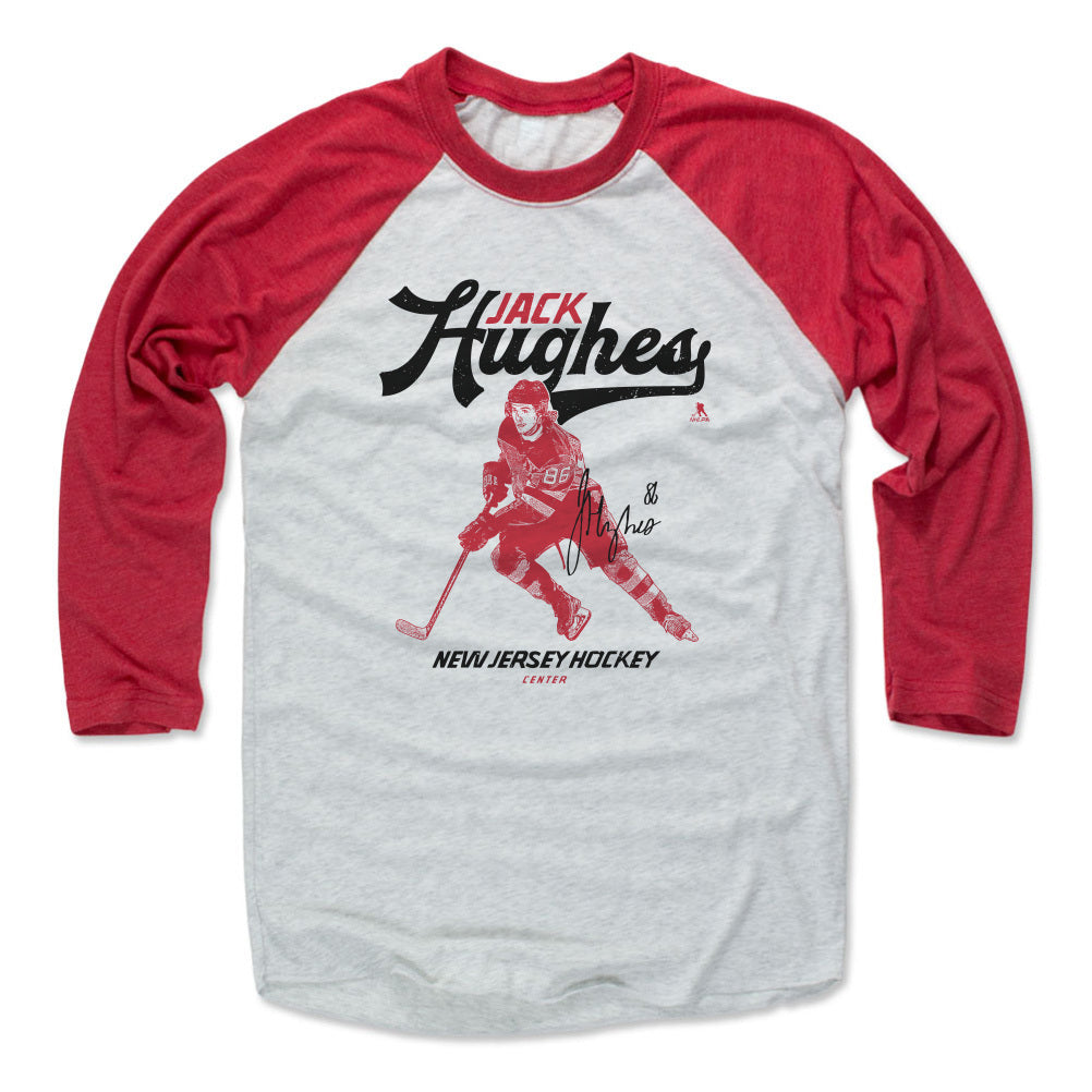 Jack Hughes Men's Baseball T-Shirt | 500 LEVEL