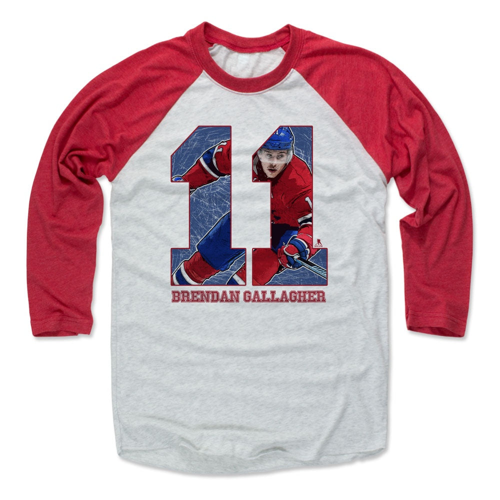 Brendan Gallagher Men's Baseball T-Shirt | 500 LEVEL