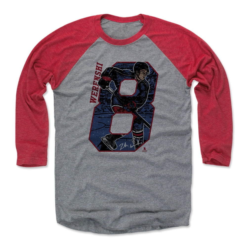 Zach Werenski Men's Baseball T-Shirt | 500 LEVEL