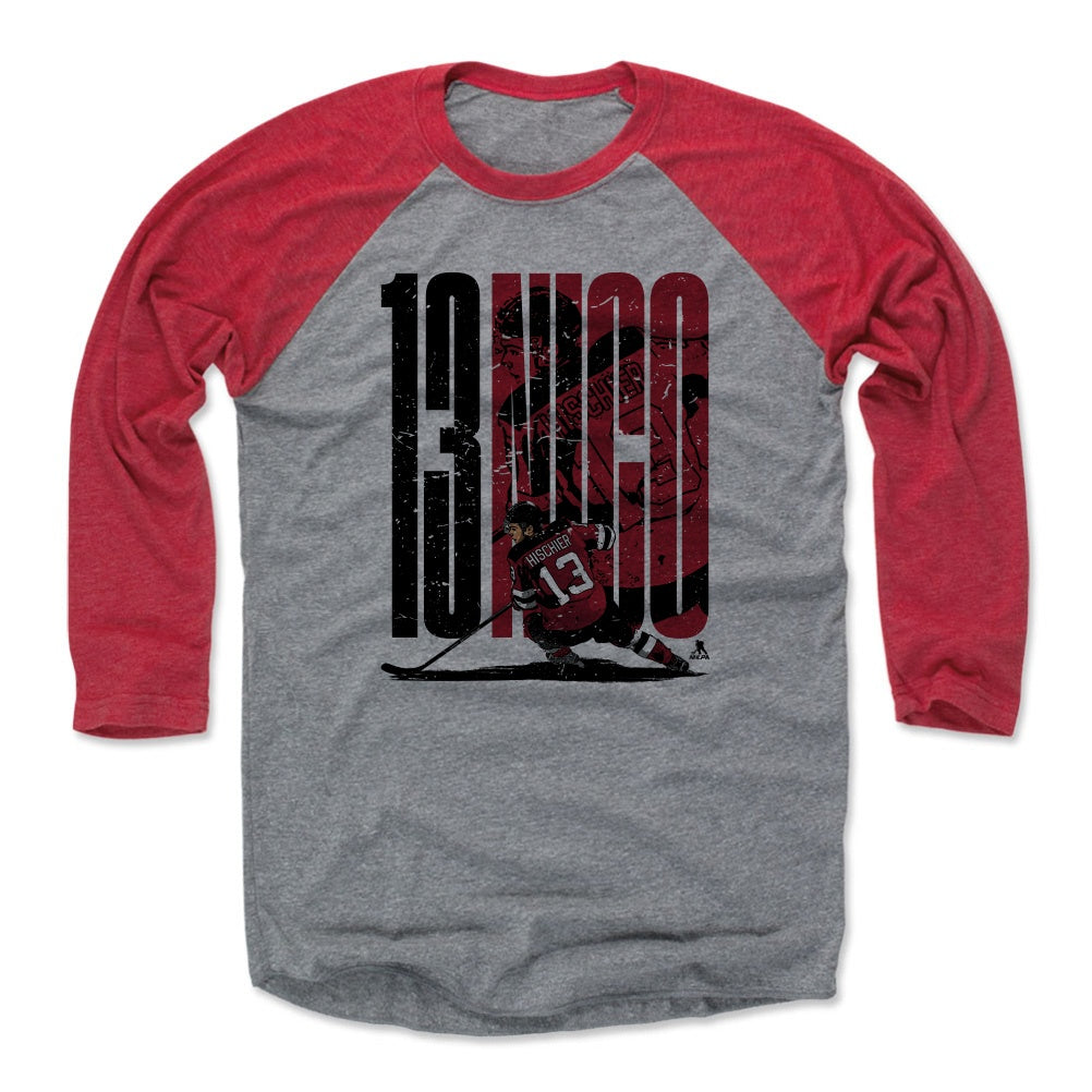 Nico Hischier Men's Baseball T-Shirt | 500 LEVEL