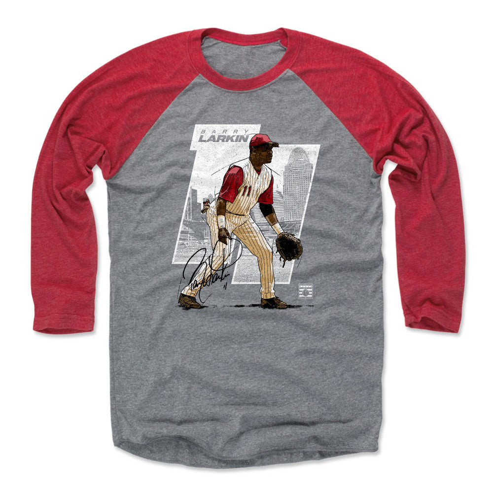 Barry Larkin Men's Baseball T-Shirt | 500 LEVEL