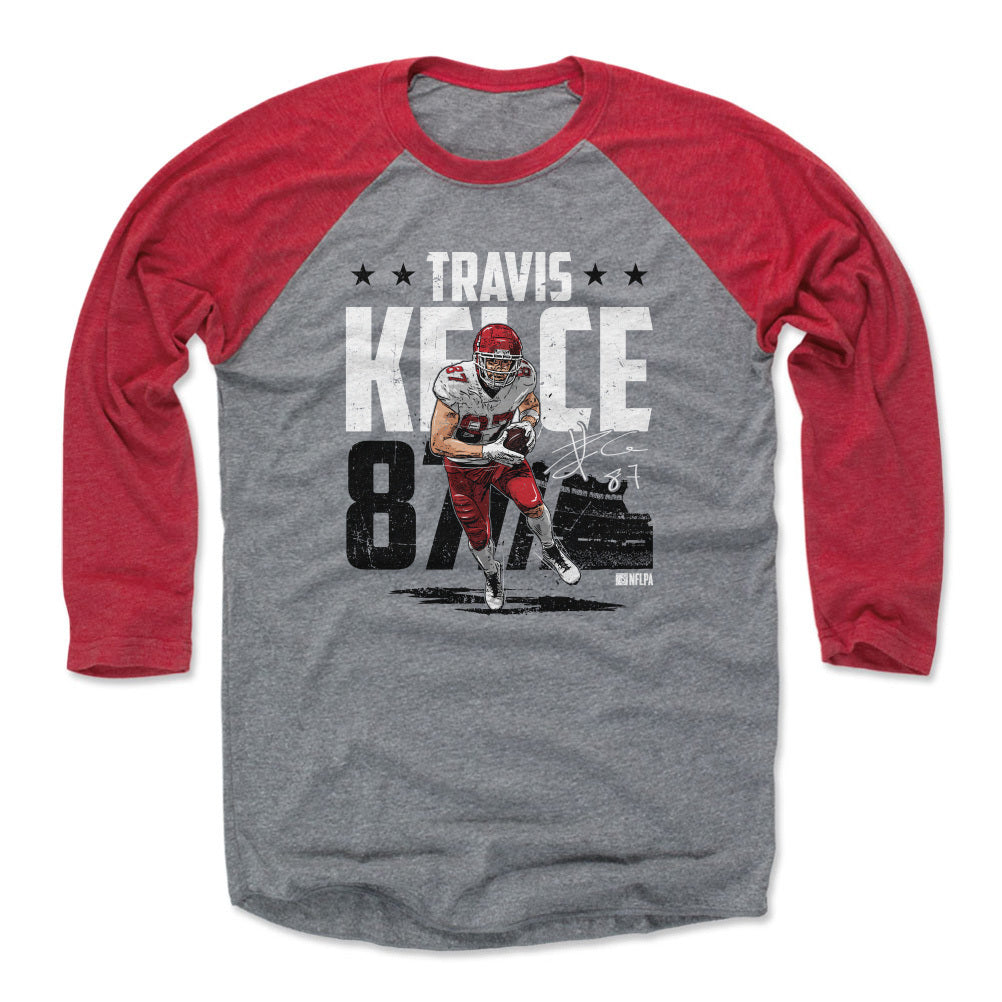 Travis Kelce Men's Baseball T-Shirt | 500 LEVEL