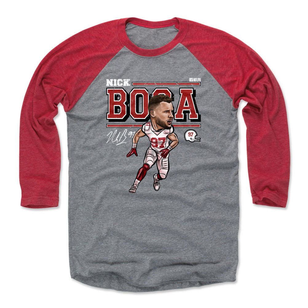 Nick Bosa Men's Baseball T-Shirt | 500 LEVEL