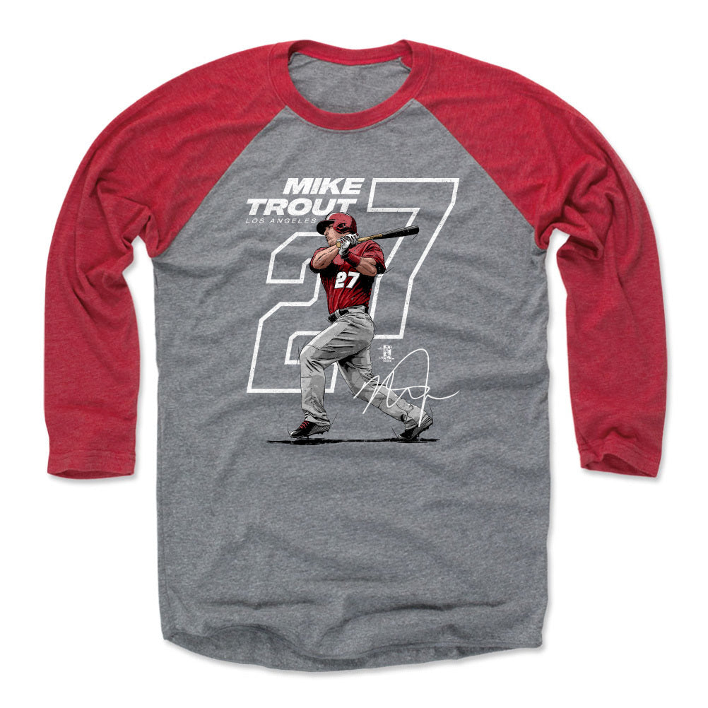 Mike Trout Men's Baseball T-Shirt | 500 LEVEL