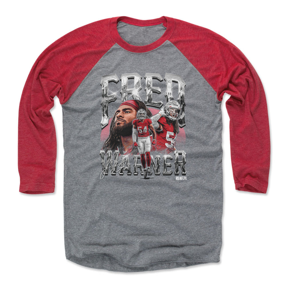 Fred Warner Men's Baseball T-Shirt | 500 LEVEL