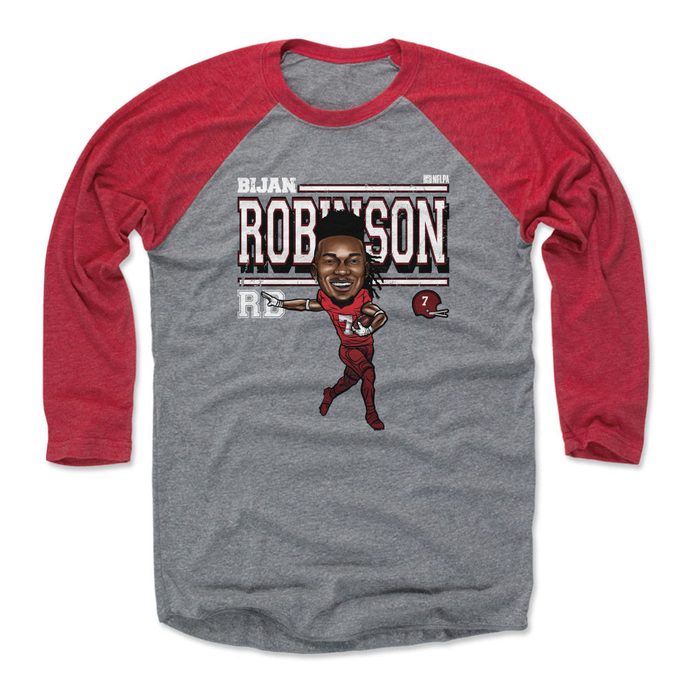 Bijan Robinson Men's Baseball T-Shirt | 500 LEVEL