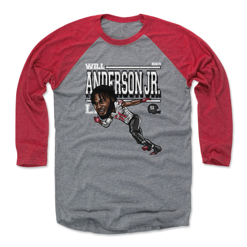 Will Anderson Jr. Men's Baseball T-Shirt | 500 LEVEL