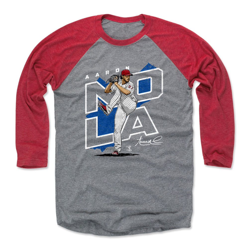 Aaron Nola Men's Baseball T-Shirt | 500 LEVEL