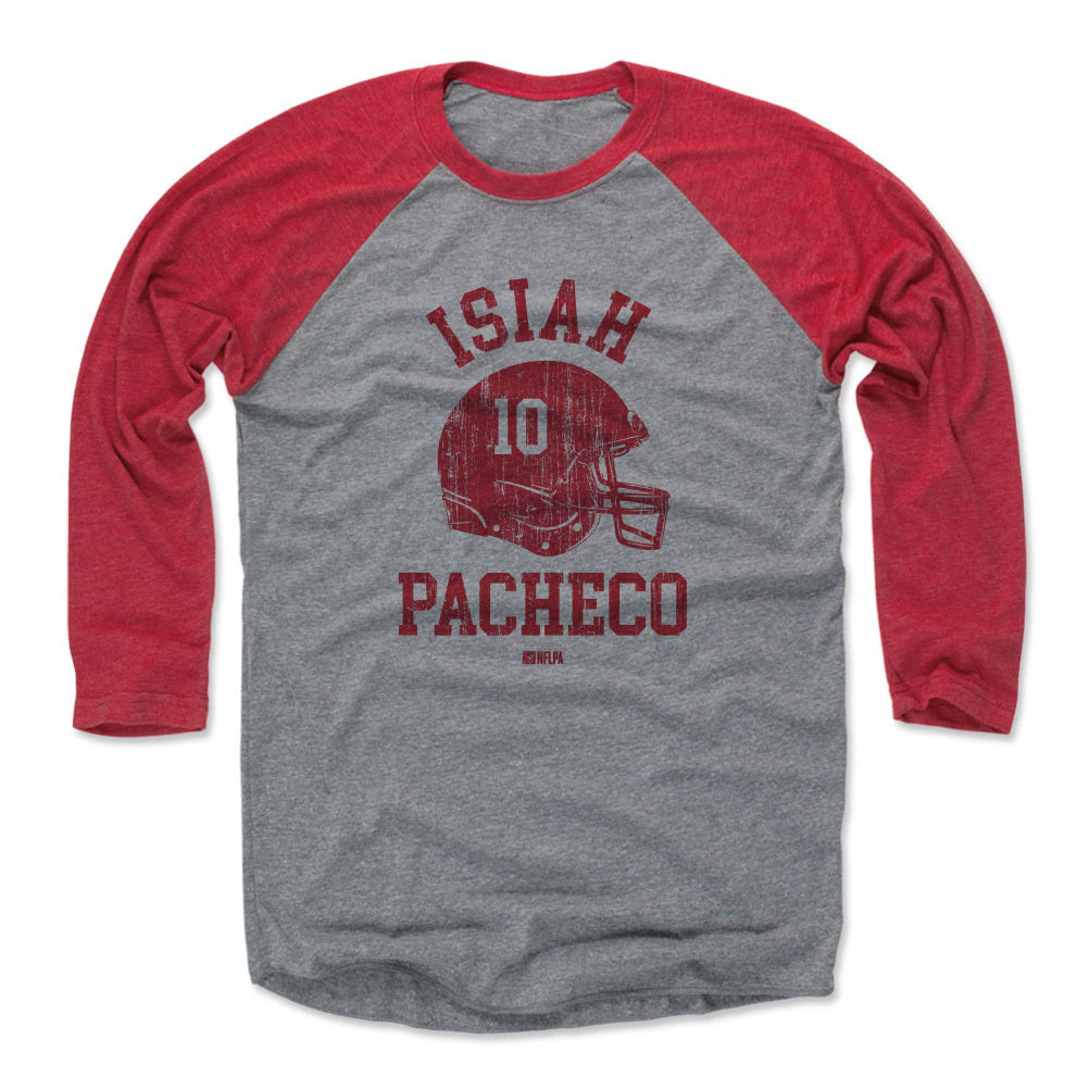 Isiah Pacheco Men's Baseball T-Shirt | 500 LEVEL