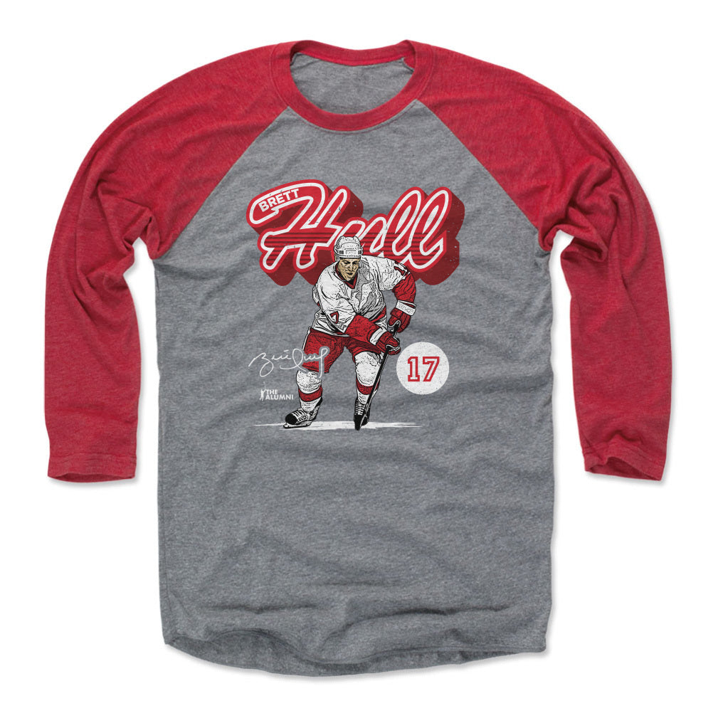 Brett Hull Men's Baseball T-Shirt | 500 LEVEL