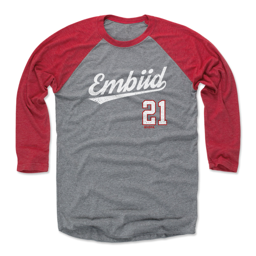 Joel Embiid Men's Baseball T-Shirt | 500 LEVEL