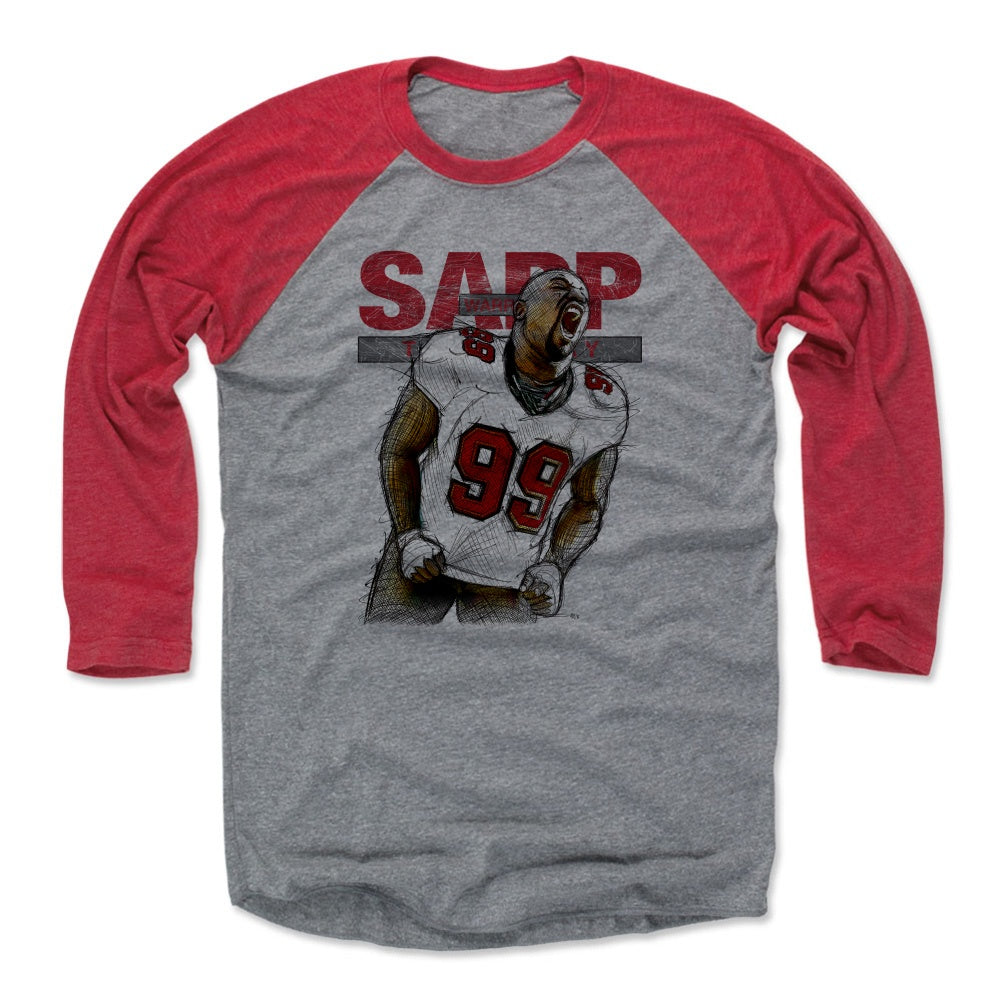 Warren Sapp Men's Baseball T-Shirt | 500 LEVEL