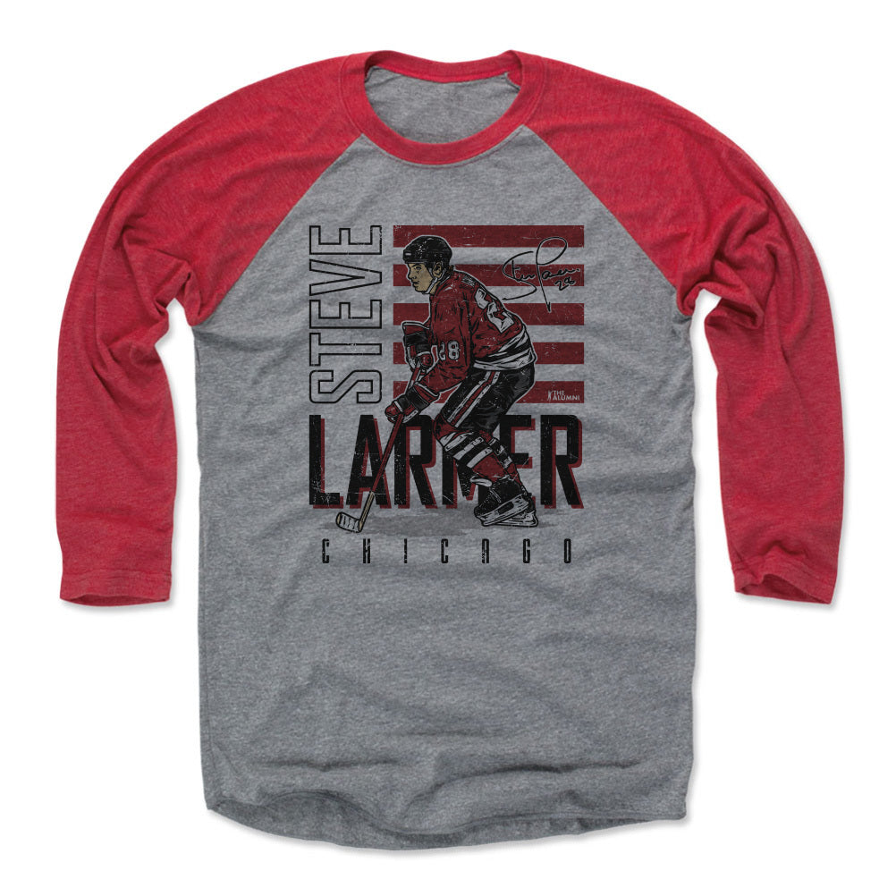 Steve Larmer Men's Baseball T-Shirt | 500 LEVEL