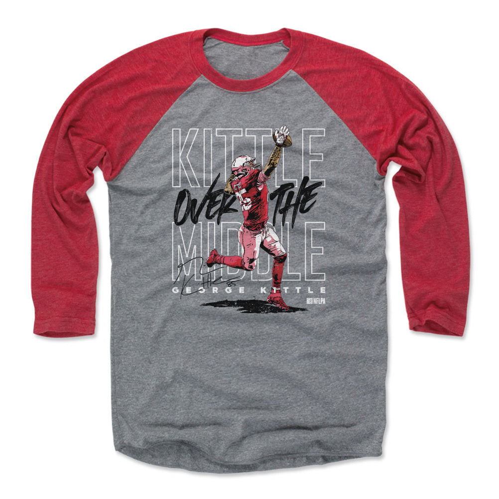 George Kittle Men's Baseball T-Shirt | 500 LEVEL