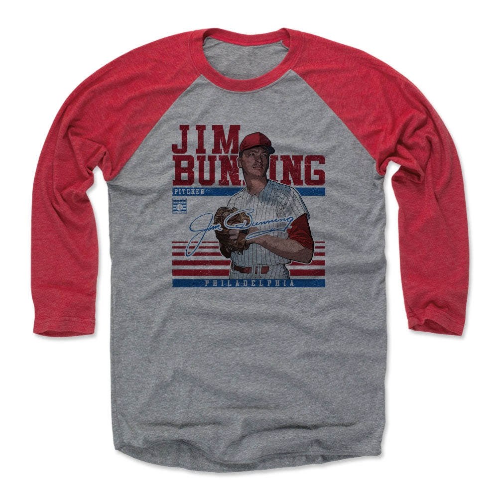 Jim Bunning Men's Baseball T-Shirt | 500 LEVEL