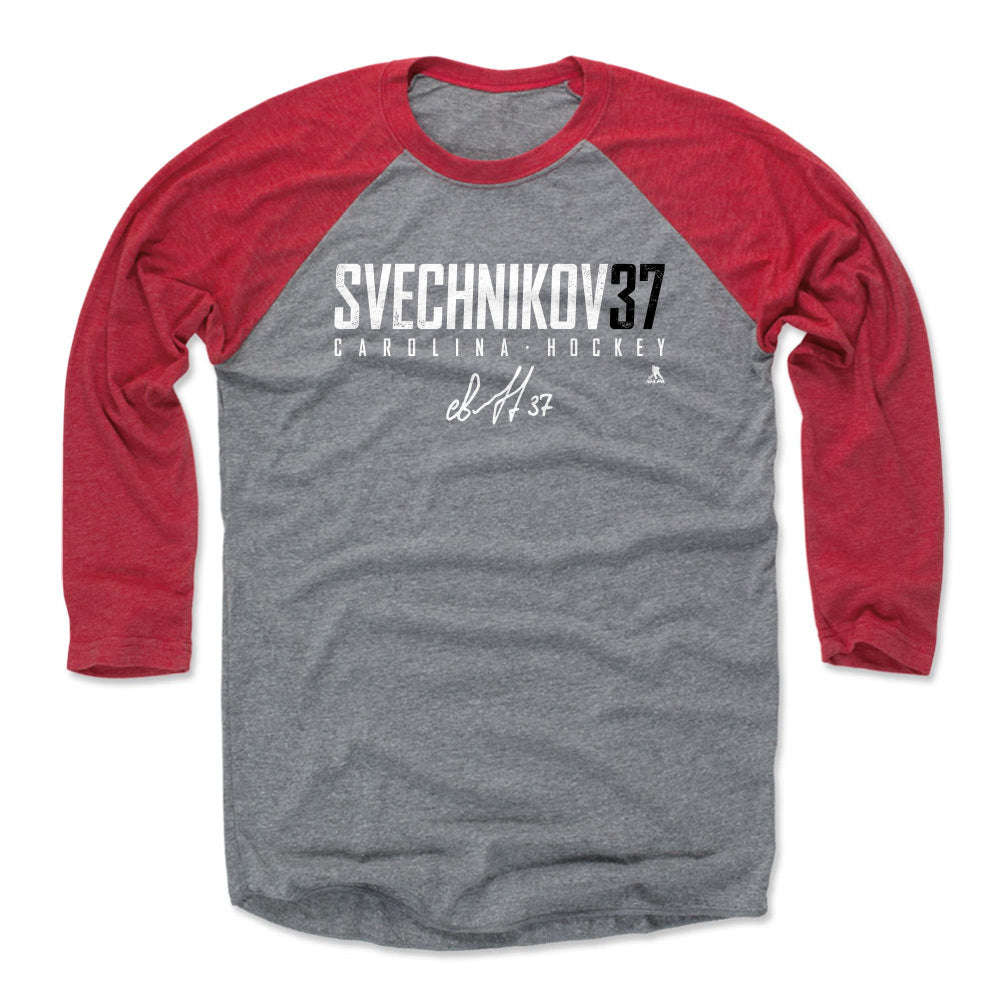 Andrei Svechnikov Men's Baseball T-Shirt | 500 LEVEL