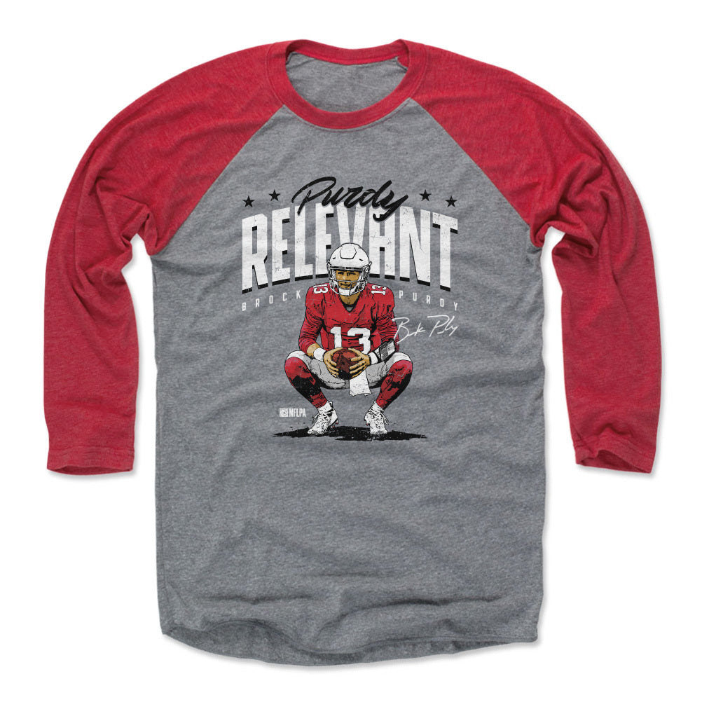 Brock Purdy Men's Baseball T-Shirt | 500 LEVEL