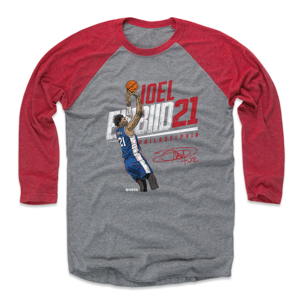 Joel Embiid Men's Baseball T-Shirt | 500 LEVEL