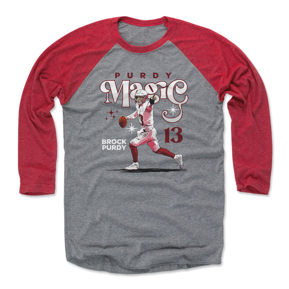 Brock Purdy Men's Baseball T-Shirt | 500 LEVEL