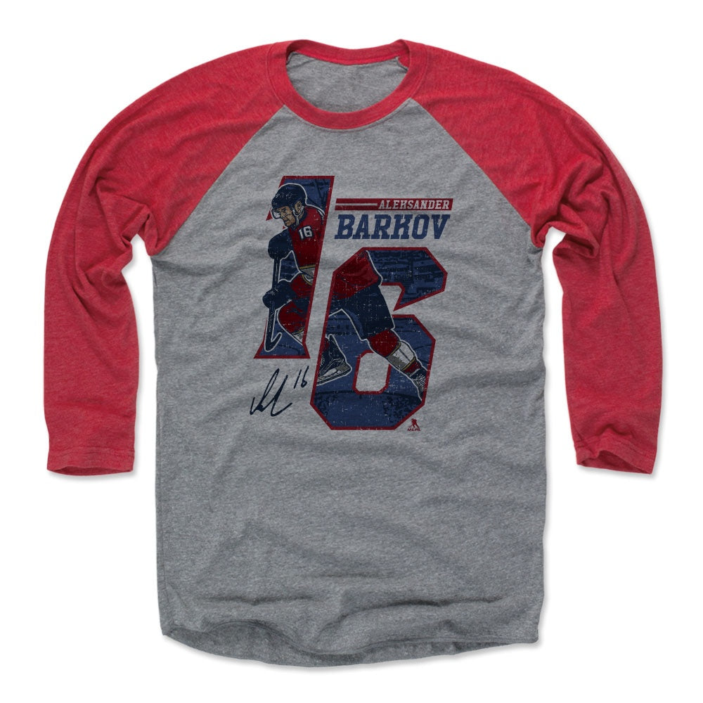 Aleksander Barkov Men's Baseball T-Shirt | 500 LEVEL